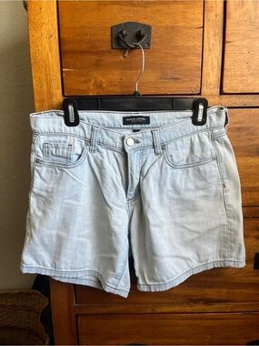 Banana Republic Pale Blue Denim Shorts - Loose Fit
